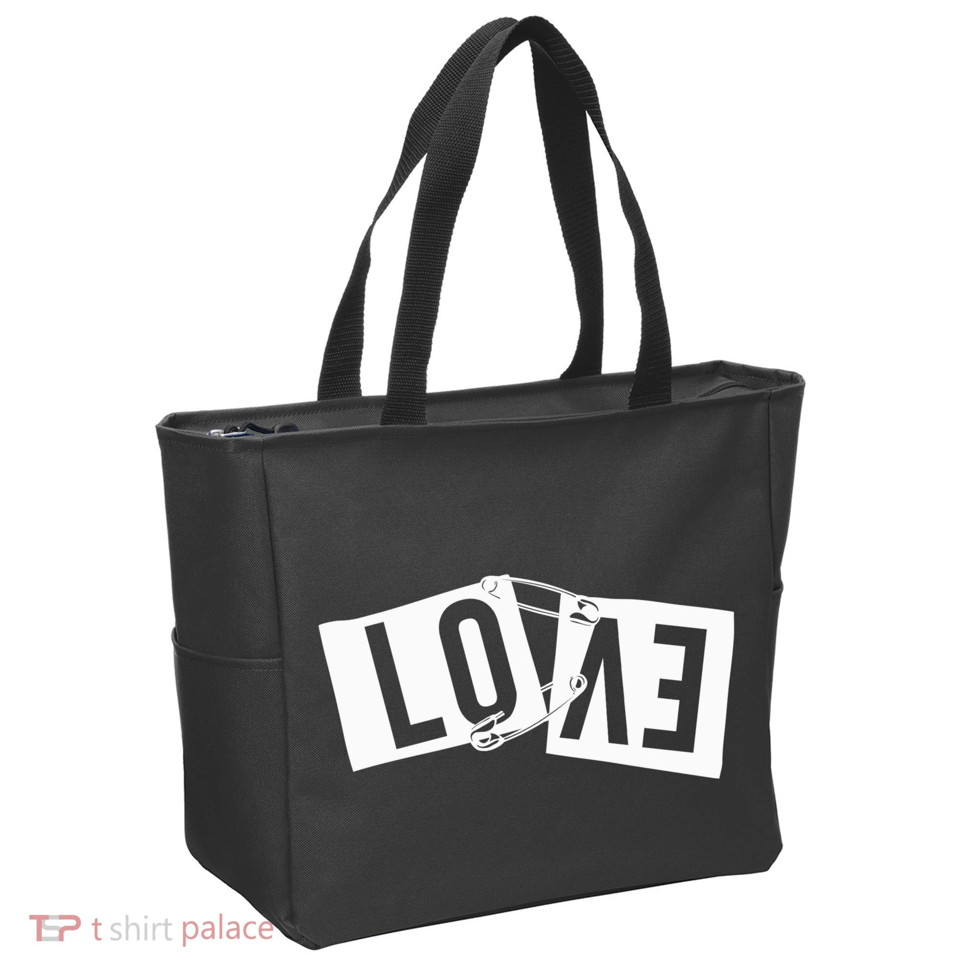 Love Pinned Cool Style Tote Bag