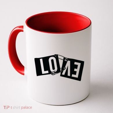 Love Pinned Cool Style Coffee Mug