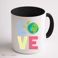 Love Planet Earth Day Coffee Mug thumb 1