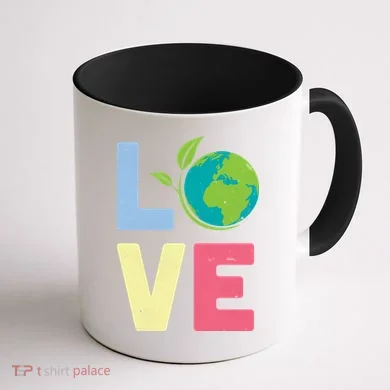 Love Planet Earth Day Coffee Mug back