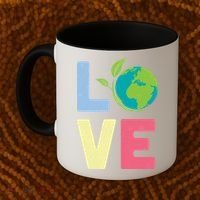 Love Planet Earth Day Coffee Mug thumb 2