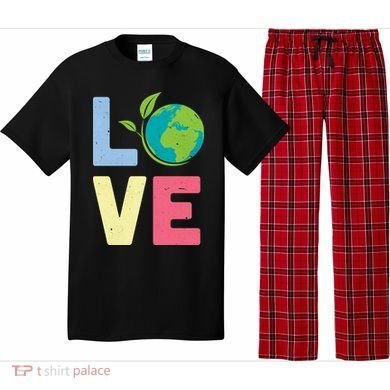 Love Planet Earth Day Pajama Set