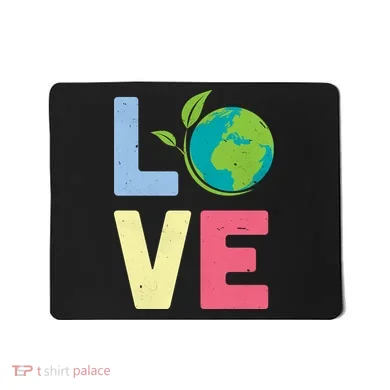 Love Planet Earth Day Mousepad