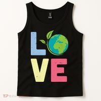 Love Planet Earth Day Tank Top thumb 2
