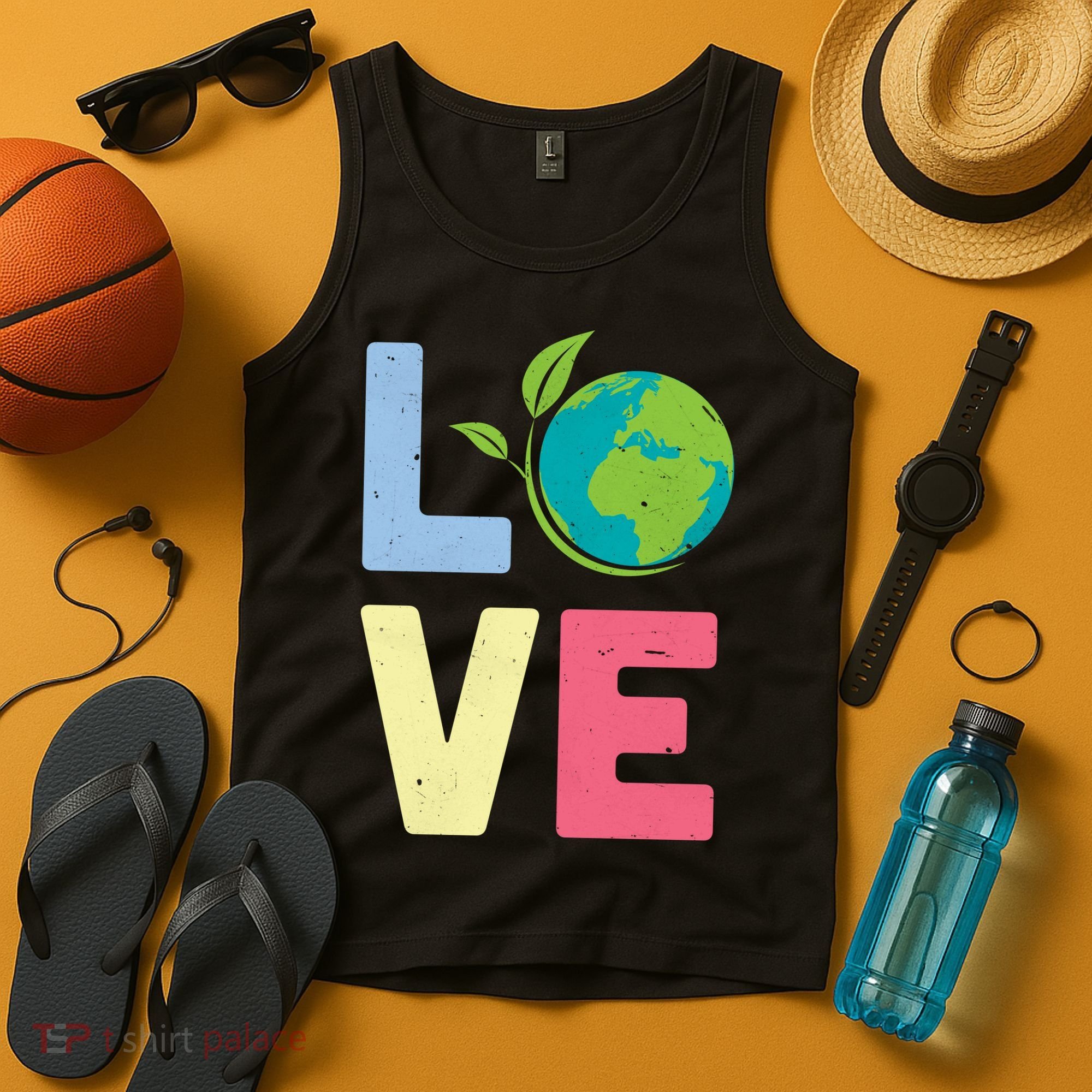 Love Planet Earth Day Tank Top
