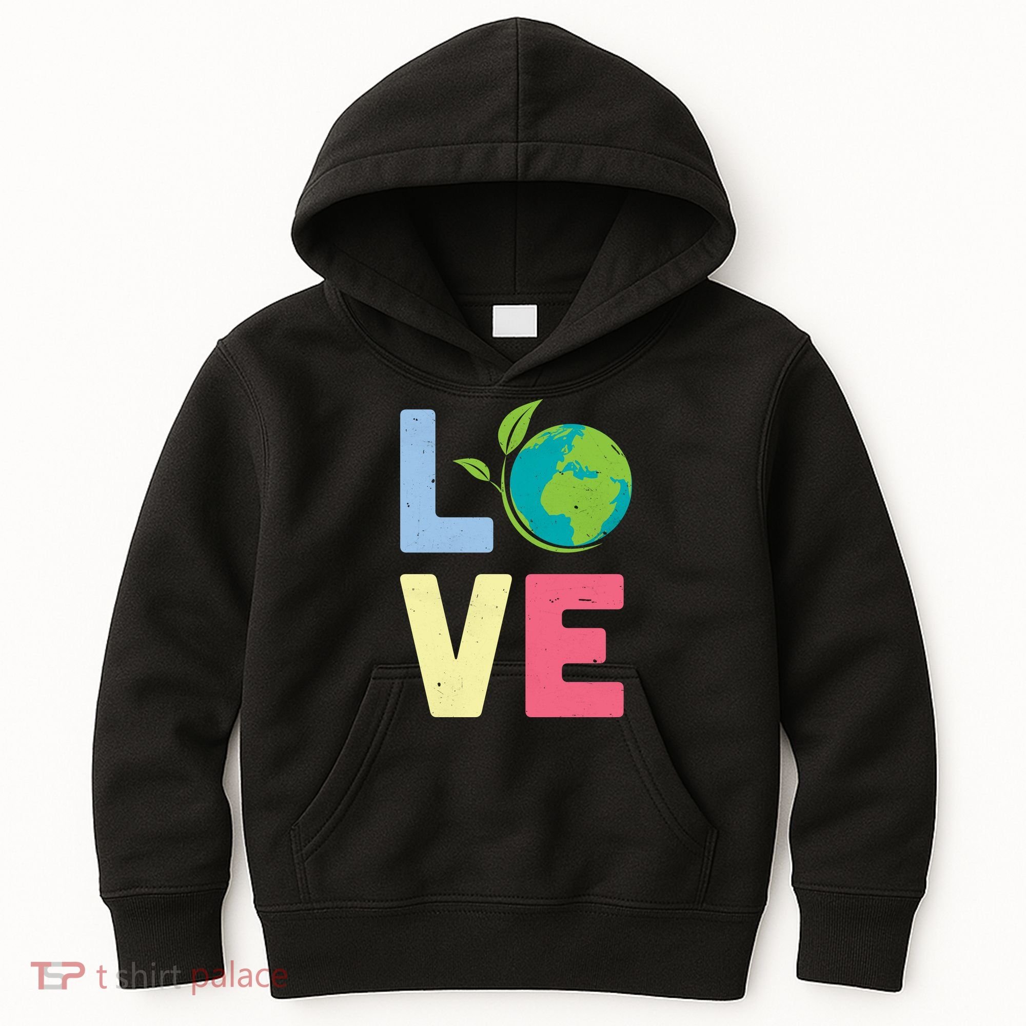 Love Planet Earth Day Kids Hoodie