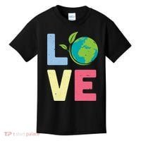 Love Planet Earth Day Kids T-Shirt thumb 0