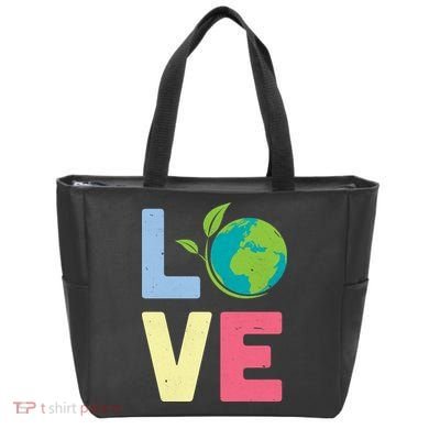 Love Planet Earth Day Tote Bag