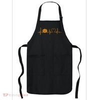 Love Pumpkins Halloween Heartbeat Apron thumb 0