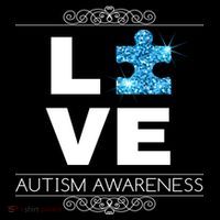 Love Puzzle Piece Autism Awareness Design Ornament thumb 1