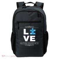 Love Puzzle Piece Autism Awareness Design Backpack thumb 0
