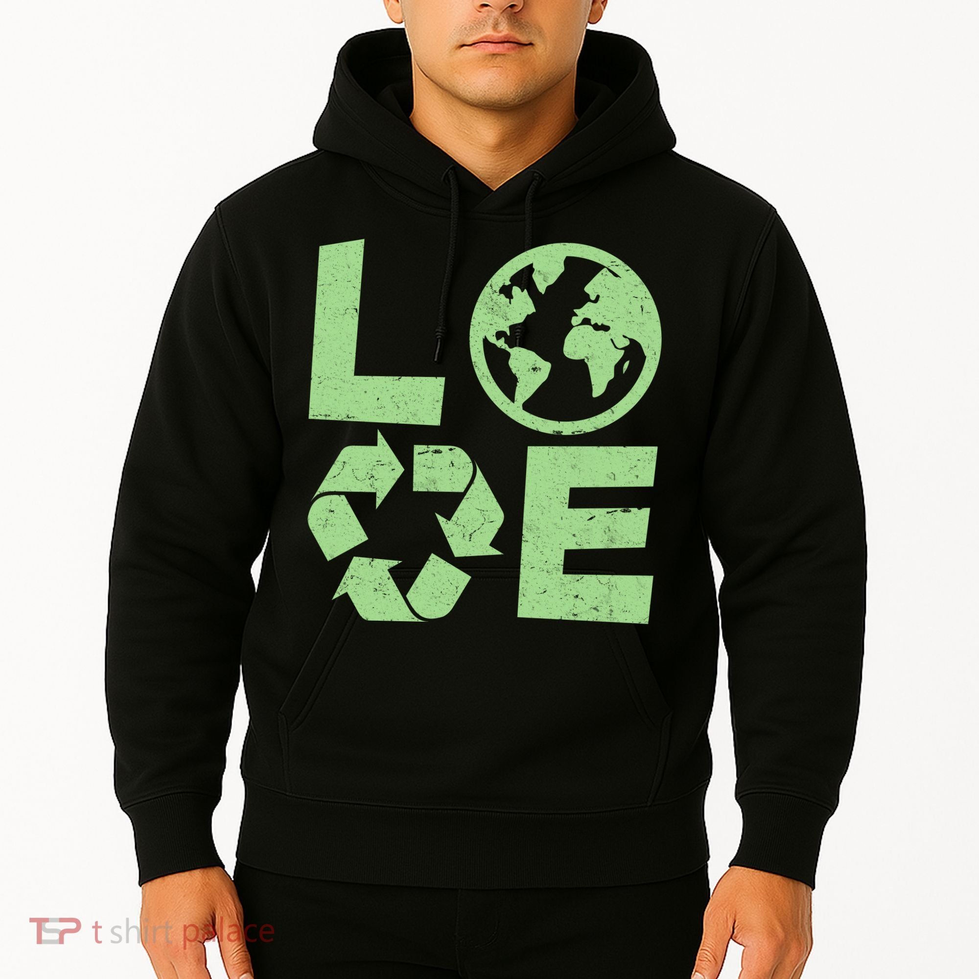 LOVE Recycle Earth Day Hoodie