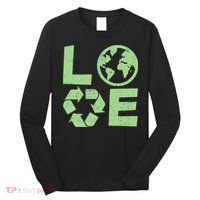 LOVE Recycle Earth Day Long Sleeve Shirt thumb 0