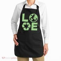 LOVE Recycle Earth Day Apron thumb 2