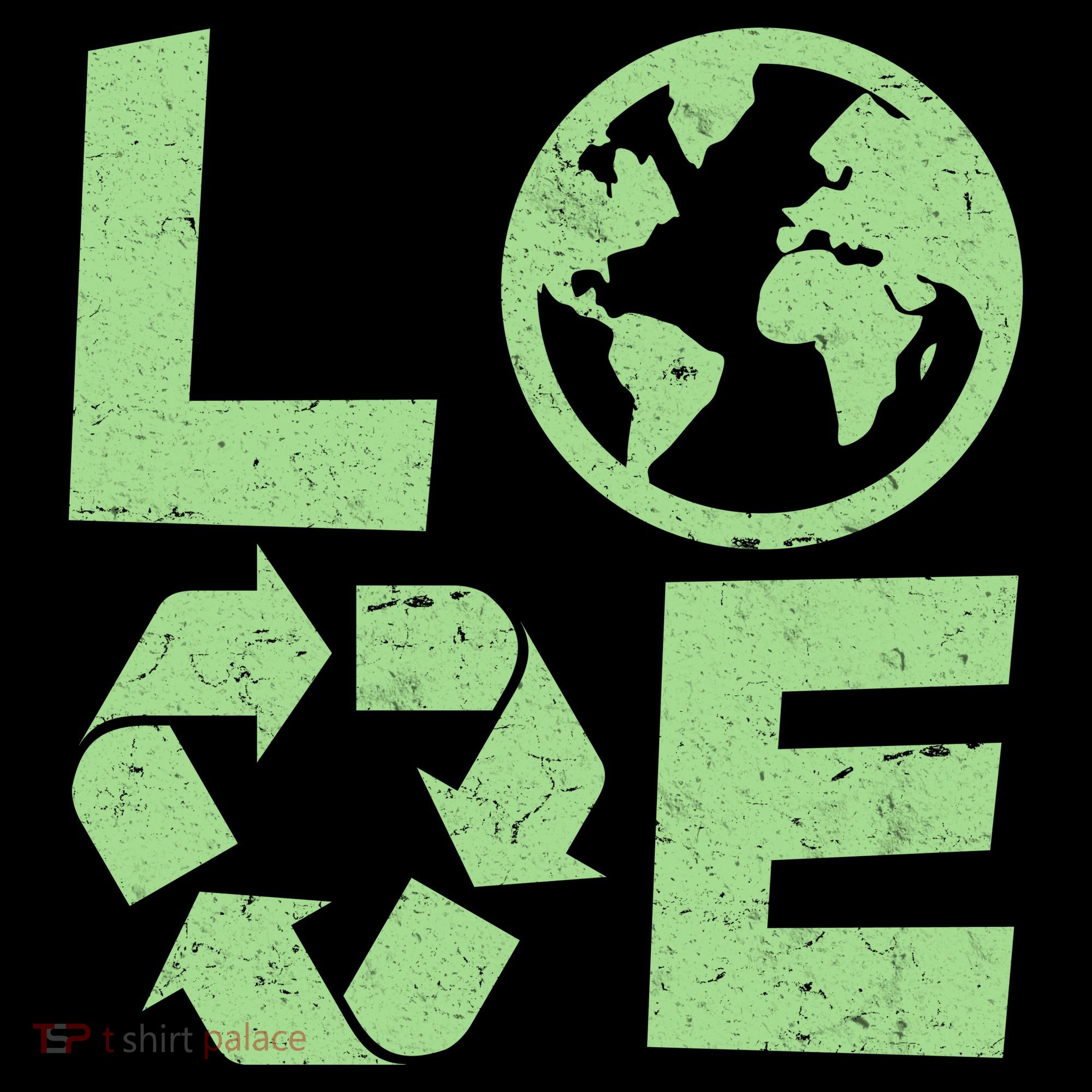 LOVE Recycle Earth Day Bucket Hat