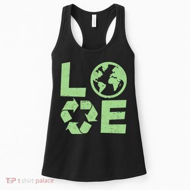 LOVE Recycle Earth Day Women's Tank Top