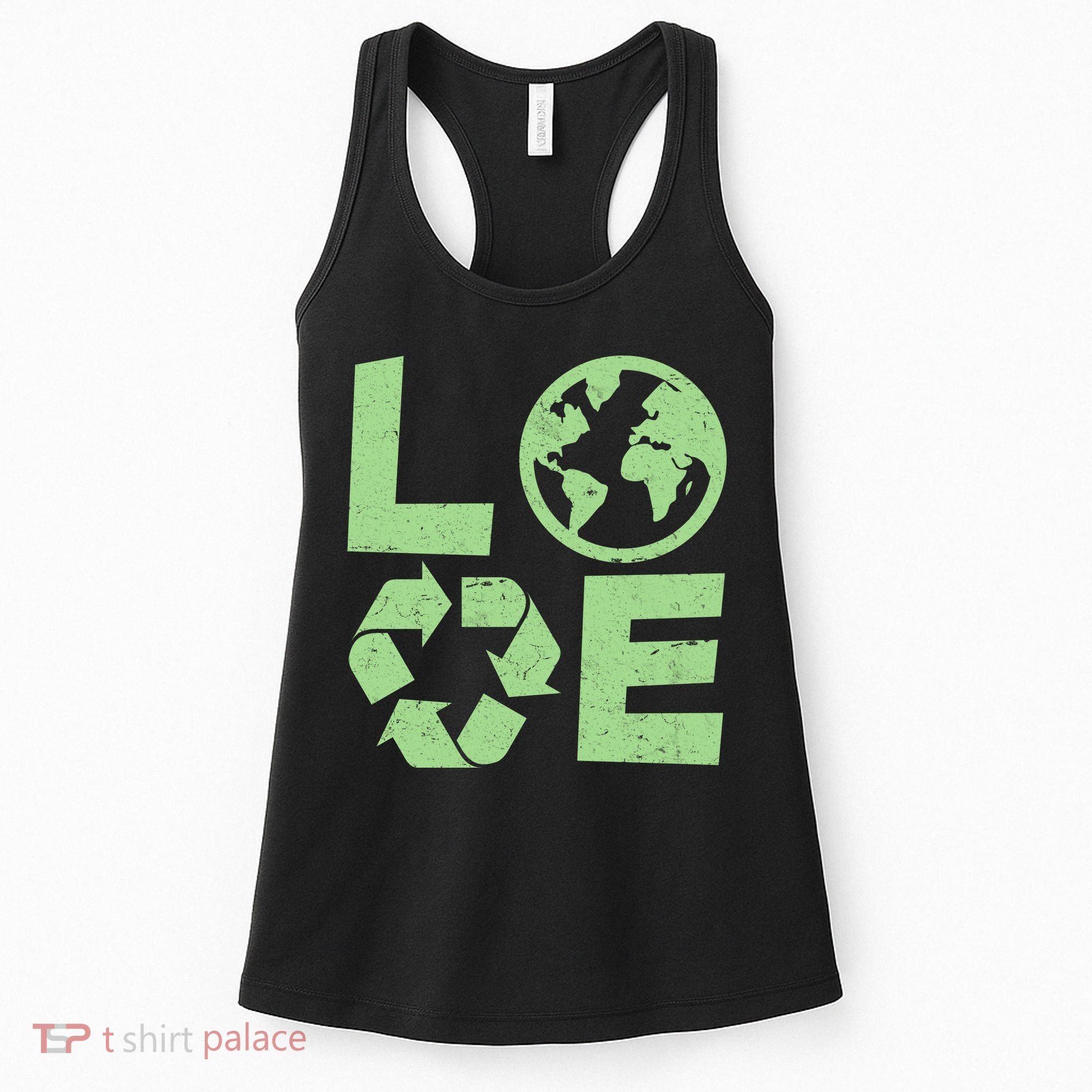 LOVE Recycle Earth Day Women's Tank Top