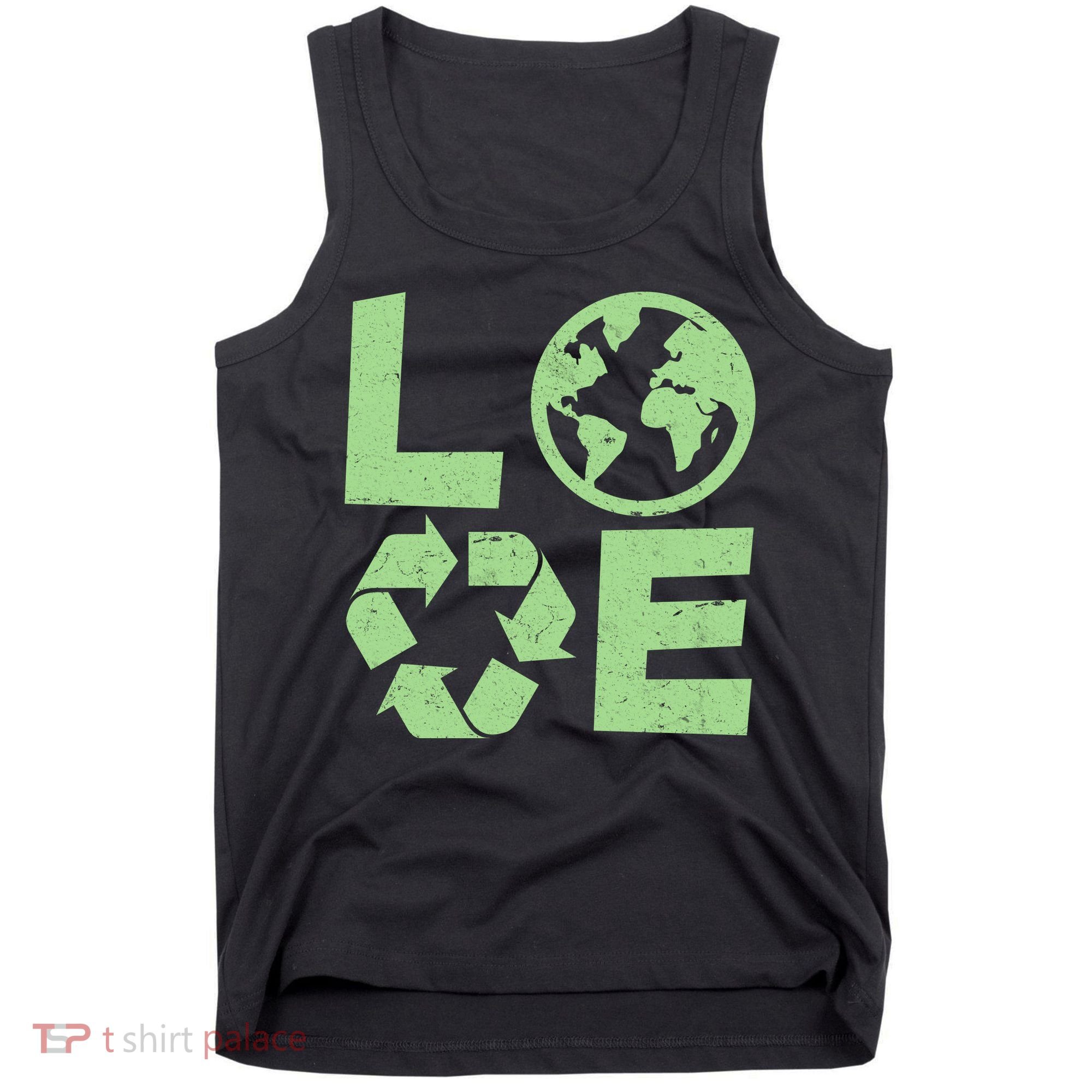 LOVE Recycle Earth Day Tank Top