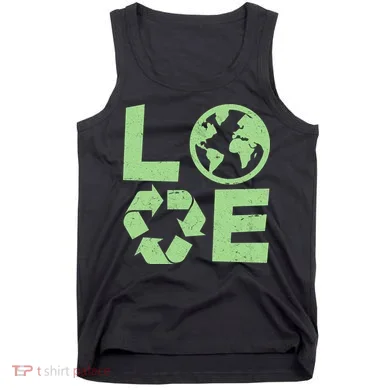 LOVE Recycle Earth Day Tank Top