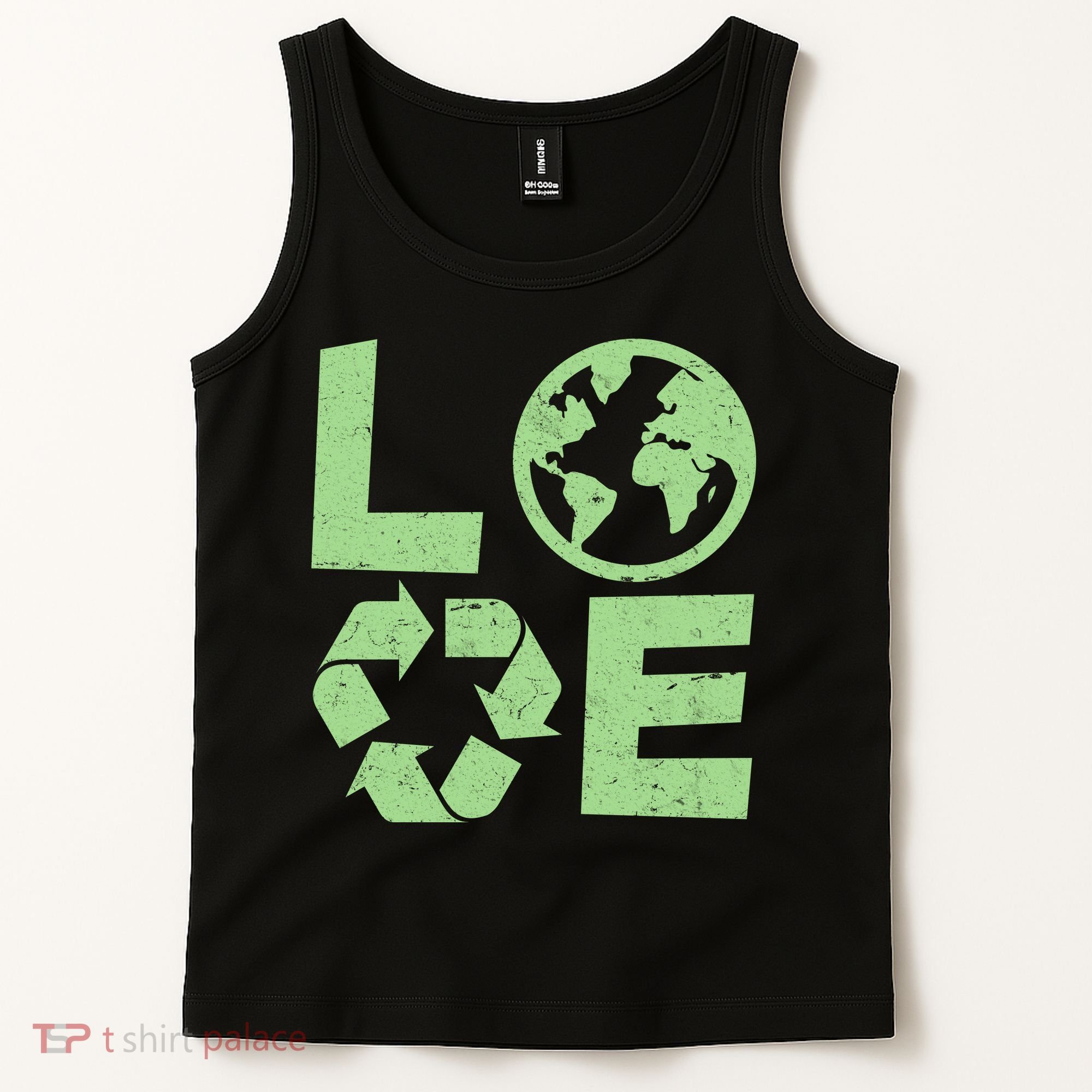 LOVE Recycle Earth Day Tank Top