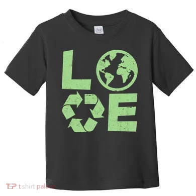 LOVE Recycle Earth Day Toddler T-Shirt