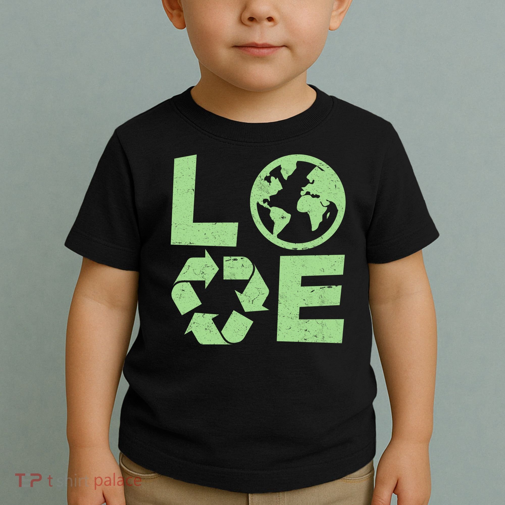 LOVE Recycle Earth Day Toddler T-Shirt