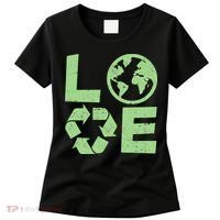 LOVE Recycle Earth Day Women's T-Shirt thumb 0