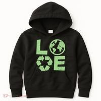 LOVE Recycle Earth Day Kids Hoodie thumb 0