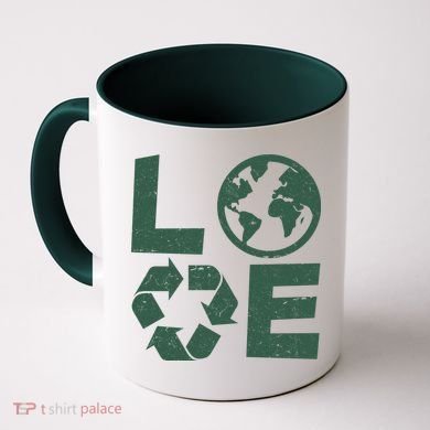 LOVE Recycle Earth Day Coffee Mug