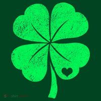 Love Shamrock Vintage Distressed Irish Clover T-Shirt thumb 7