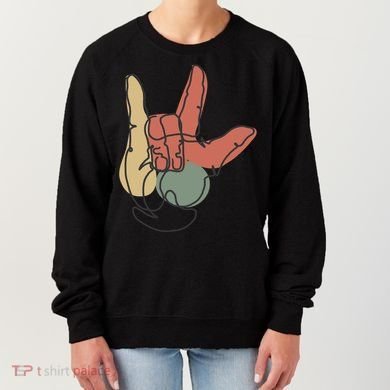 Love Sign Language Women's Sweatshirt