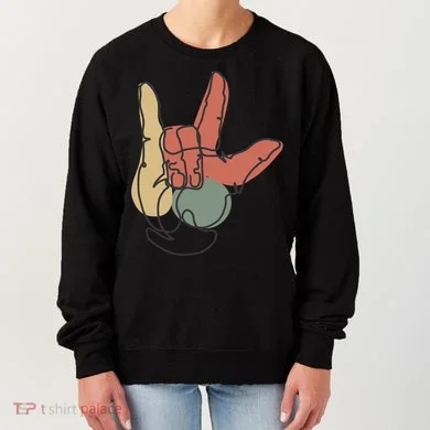Love Sign Language Women's Sweatshirt