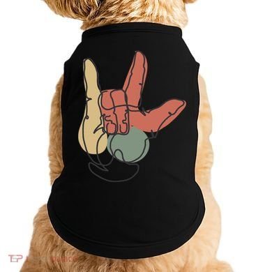 Love Sign Language Doggie Tank