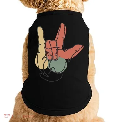Love Sign Language Doggie Tank