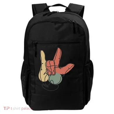 Love Sign Language Backpack