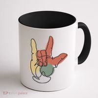 Love Sign Language Coffee Mug thumb 1
