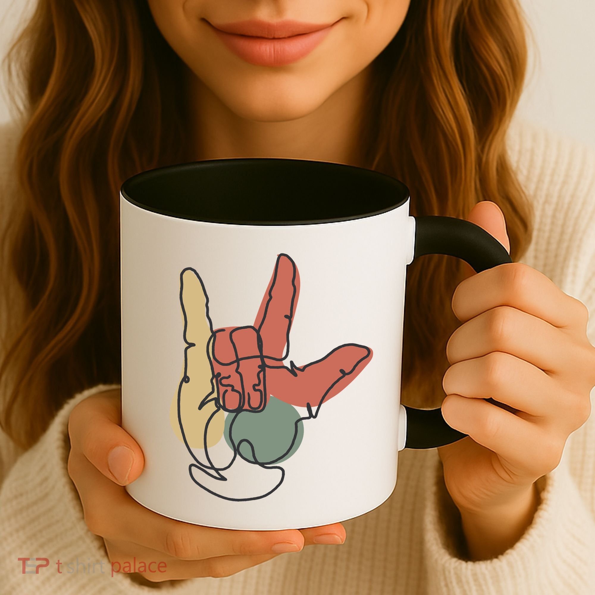 Love Sign Language Coffee Mug
