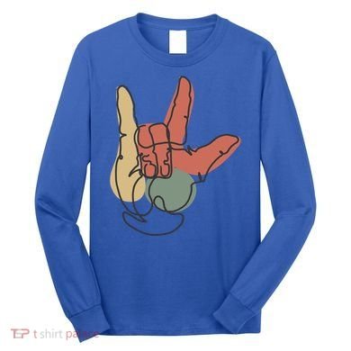 Love Sign Language Long Sleeve Shirt