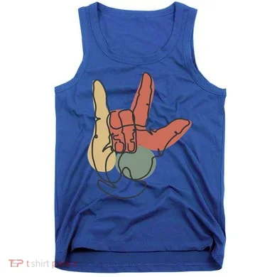 Love Sign Language Tank Top