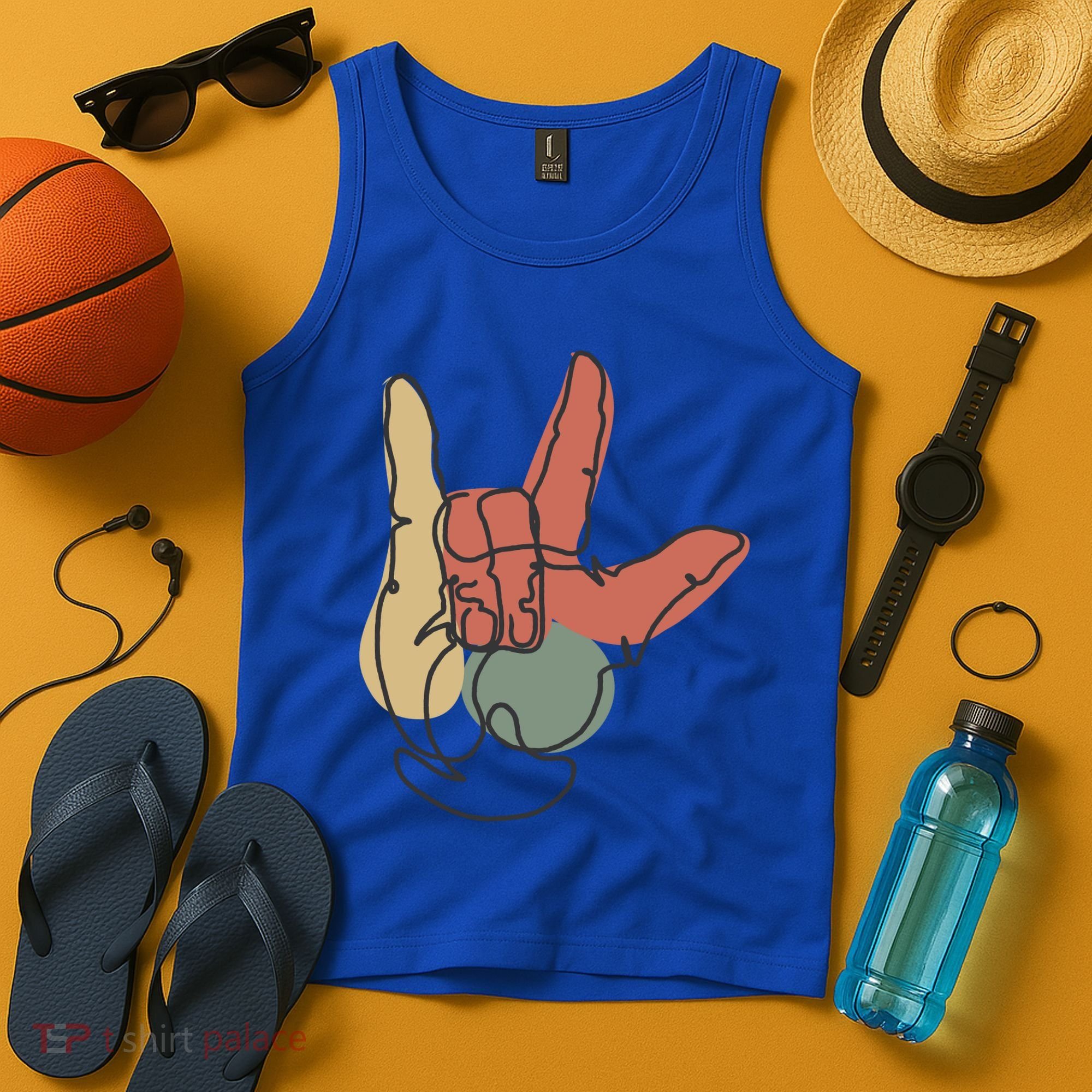 Love Sign Language Tank Top