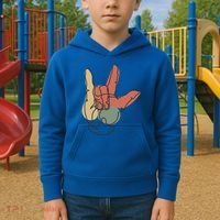 Love Sign Language Kids Hoodie thumb 2
