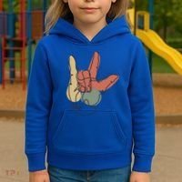 Love Sign Language Kids Hoodie thumb 3