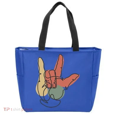 Love Sign Language Tote Bag