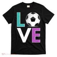 LOVE Soccer Sports Fan T-Shirt thumb 0