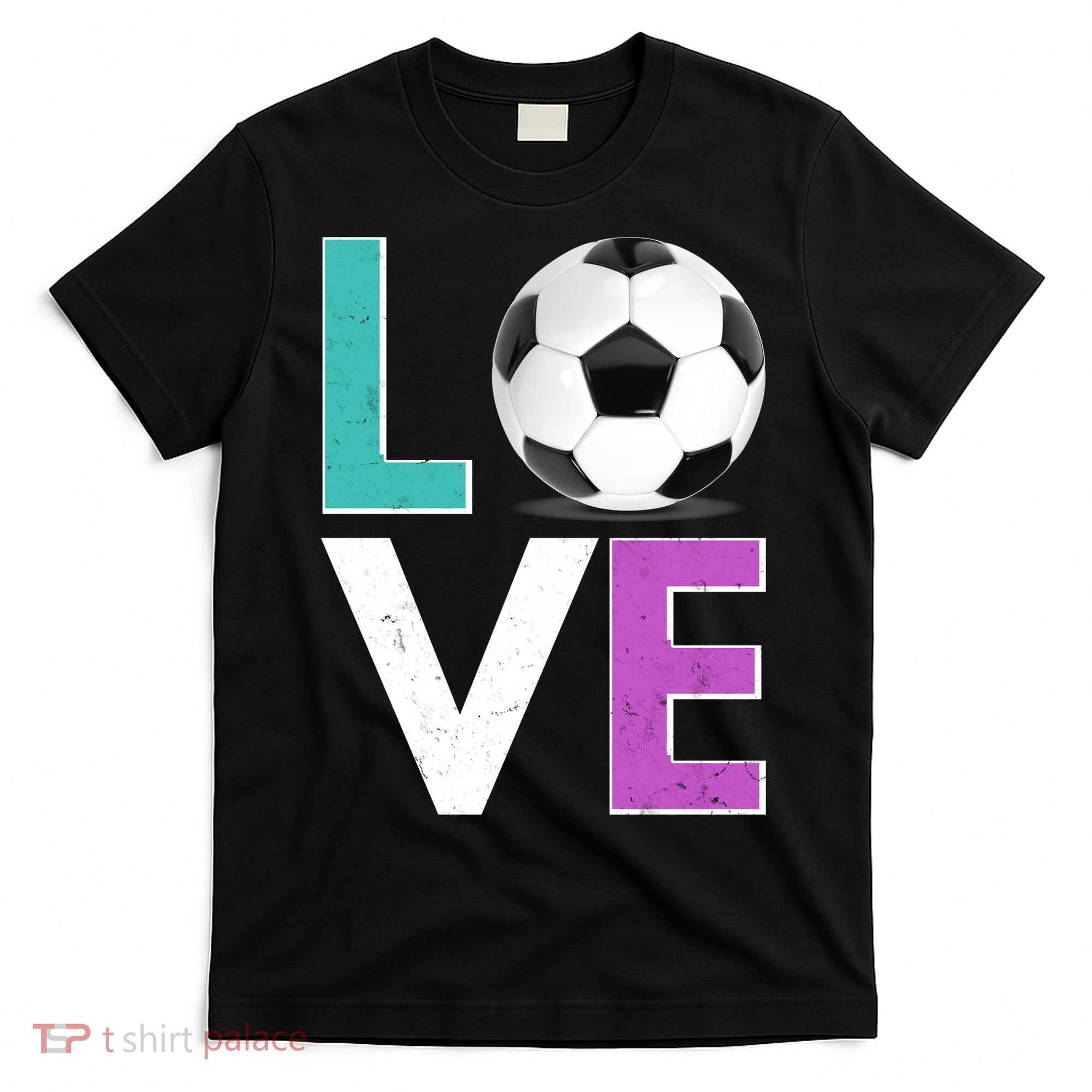 LOVE Soccer Sports Fan T-Shirt