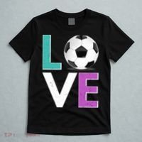 LOVE Soccer Sports Fan T-Shirt thumb 5