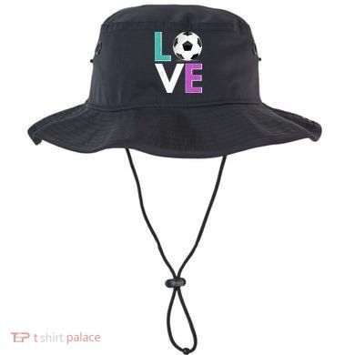 LOVE Soccer Sports Fan Bucket Hat