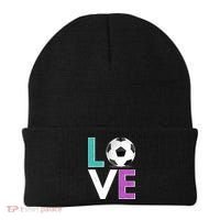 LOVE Soccer Sports Fan Beanie thumb 0