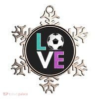 LOVE Soccer Sports Fan Ornament thumb 0