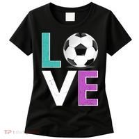 LOVE Soccer Sports Fan Women's T-Shirt thumb 0